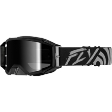 Fly Racing Zone Elite Black/Grey Black Mirror/Smoke Goggles