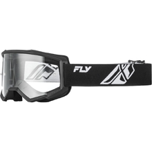 Fly Racing Focus Black/White Clear Goggles