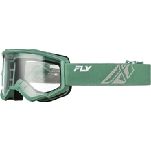 Fly Racing Focus Olive/Grey Clear Goggles