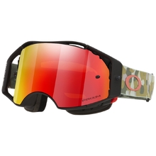 Oakley Airbrake MTB Green Camo Prizm Trail Torch Goggles