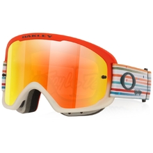 Oakley O-Frame 2.0 Pro MTB TLD Orange/Clear Fire Iridium Goggles