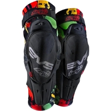 EVS Slayco96 Explosion Red/Yellow/Green Knee Guards