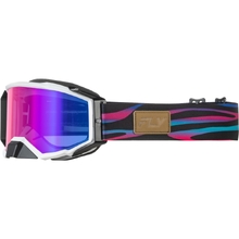 Fly Racing Zone Elite Stripe Multi Magenta Mirror/Blue Goggles