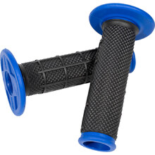 Oneal Half Waffle Dual Compound Open End Hand Guard Ready Black/Blue MX Pro Grips