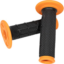 Oneal Half Waffle Dual Compound Open End Hand Guard Ready Black/Orange MX Pro Grips