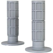 Oneal Half Waffle Grey MX Pro Grips