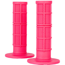 Oneal Half Waffle Neon Pink MX Pro Grips