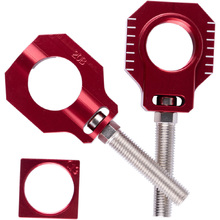 Ballards GasGas MC250F-MC450F 21-23 Red Lollipop Axle Blocks