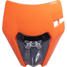 Ballards KTM EXC/EXC-F 17-19 Type 3 Orange LED Headlight