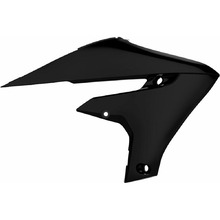 Polisport Yamaha YZ250F 19-23 YZ450F 18-22 Black Radiator Shrouds