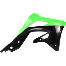 Polisport Kawasaki KX450F 12-15 Green/Black Radiator Shrouds