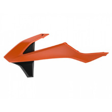 Polisport KTM Orange/Black Radiator Shrouds