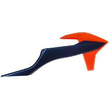 Polisport KTM 125-450 EXC/EXC-F/SX/SXF 19-22 Orange/Blue Radiator Shrouds