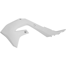 Polisport Kawasaki KX250F 21-24 KX450F 19-23  White Radiator Shrouds