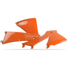 Polisport KTM SX 01-04 EXC 03-04 Orange Radiator Shrouds