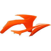 Polisport KTM SX/SX-F 11-12 EXC/EXC-F 12-13 Orange Radiator Shrouds