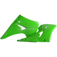 Polisport Kawasaki KX125-250 03-08 Green Radiator Covers