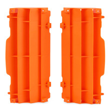 Polisport KTM SX/SXF/EXC 07-15 Orange Radiator Louvers