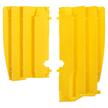 Polisport Suzuki RMZ250 10-18 Yellow Radiator Louvers