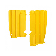 Polisport Suzuki RMZ450 08-18 RMX 10-19 Yellow Radiator Louvers