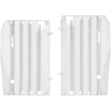Polisport Honda CRF250R 10-13 White Radiator Louvers