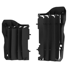 Polisport Honda CRF450R/RX 17-20  Black Radiator Louvers