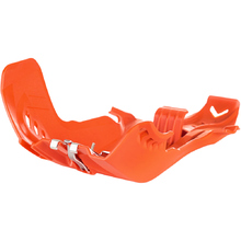 Polisport KTM/Husqvarna 250-300 17-19 Fortress Orange Skid Plate & Linkage Guard