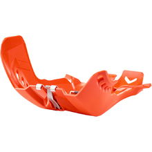Polisport Husqvarna TC/TE 19-22 KTM 250 SX 19-22 Fortress Orange Skid Plate & Linkage Guard