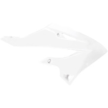 Polisport Yamaha YZ125/250 22-26 White Radiator Shrouds