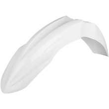 Polisport Kawasaki KX250F 13-16 KX450 13-15 White Front Fender