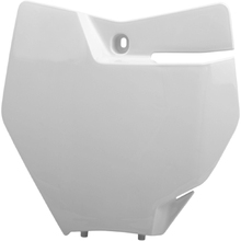 Polisport KTM 125-450 SX/SXF 16-18 White Number Plate