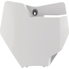 Polisport KTM/Gas Gas 85 SX 18-24 MC85 22-24 White Front Number Plate