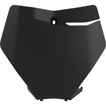 Polisport KTM 125-450 SX/SXF 19-22 Black Number Plate