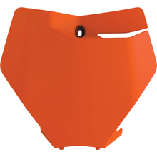 Polisport KTM 125-450 SX/SXF 19-22 Orange Number Plate