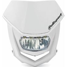 Polisport White Halo LED Headlight