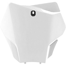 Polisport Gas Gas MC/MCF 21-23 White Front Plate