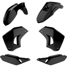 Polisport Kawasaki KLR650 08-21 Black Plastics Kit