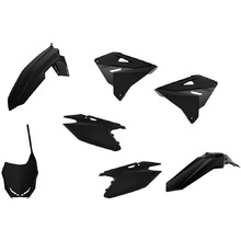 Polisport Suzuki RM125-250 01-08 Black Restyle Plastics Kit