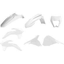 Polisport KTM EXC/EXC-F 14-16 White MX Restyle Plastics Kit