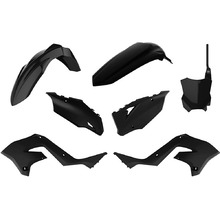 Polisport Kawasaki KX 125/250 03-08 Black Restyle Kit
