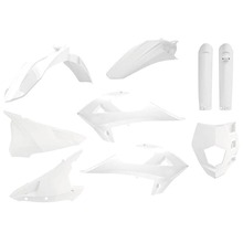 Polisport Gas Gas 18-20 Rieju 21-24 White Plastics Kit