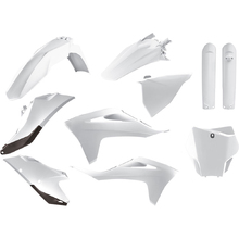 Polisport Gas Gas EC/MCF125-450 21-23 White Plastics Kit