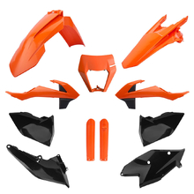 Polisport KTM EXC/EXCF 17-19 Orange/Black Plastics Kit