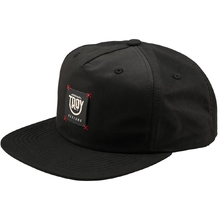 Troy Lee Designs Smiley Black Snapback