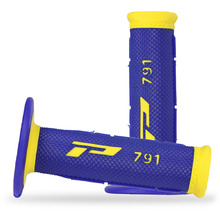 Progrip 791 Blue/Yellow Half Waffle Dual Density Grips