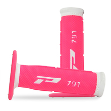 Progrip 791 Neon Pink Half Waffle Dual Density Grips