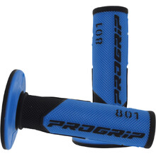 ProGrip 801 Dual Density Black/Light Blue Grips