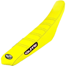 Guts Racing Suzuki RM85 02-25 Gripper Ribbed Yellow/Yellow/Yellow Seat Cover
