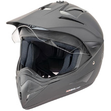 Nitro MX730 Satin Black Adventure Helmet
