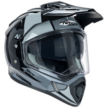 Nitro MX780 Black/Grey Adventure Helmet